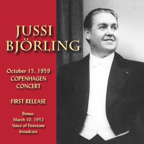 Jussi Björling, Copenhagen Concert 1959, JSP RECORDS JSP682