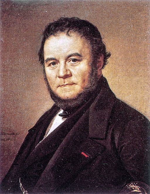 Stendhal, målat av Olof Johan Södermark (1790-1848) (Wikimedia Commons)